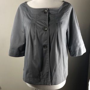 Old Navy medium gray 3/4 blazer